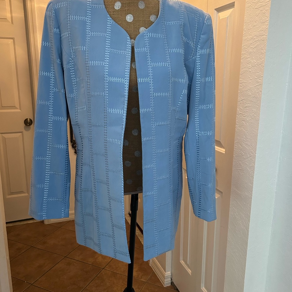 Valentine Light Blue Women's Blazer